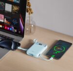 XO PR243 22.5W Powerbank Γρήγορης Φόρτισης 10000mAh Μπλε - Image 2