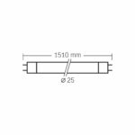 VIDEX-T8-LED-150-24W-NW - Image 3
