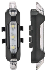 Entac Φώς Ποδηλάτου Πλαστικός 2W Άσπρο - Image 2