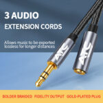 ATC HQ 3.5mm M / F Cable 1.5m - Image 2