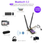 EDUP EP-9658 AX1800 WiFi (574M+1200M)+Bluetooth 5.2 PCI-E Network Adapter - Image 6