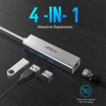 EDUP EP-9606 10/100/1000Mbps USB3.0 LANAdapter + USB 3.0 Port - Image 5