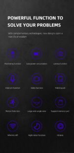 EDUP 1080P Κουδούνι Wifi Κάμερα - Image 9