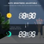 EDUP EH-LED1302 Digital Timer Nightlight Watch Alarm Clock 12 or 24 Hour Display - Image 5