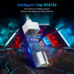 EDUP EP-9802 10/100/1000Mbps Type-C LAN Adapter - Image 7