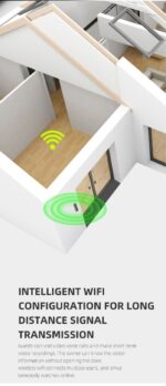 EDUP 1080P Κουδούνι Wifi Κάμερα - Image 13