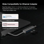EDUP EP-9801 10/100/1000Mbps Type-C LAN Adapter USB 3.0 Port - Image 10