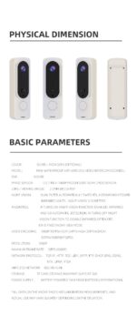 EDUP 1080P Κουδούνι Wifi Κάμερα - Image 18