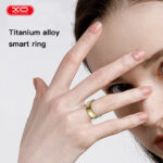 XO RS01 Smart Δαχτυλίδι Μέγεθος 10 Χρυσό - Image 4