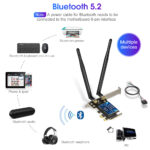 EDUP EP-9651GS WIFI 6EAX5400 + Bluetooth 5.3 PCI-E Network Adapter - Image 8