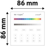 Avide LED Ταινία 12V RGB+W 4 Ζωνών RF Χωνευτό /2xAAA/ Αφής - Image 3