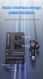 XO CZ011 Σταθμός Πολλαπλής Φόρτισης Αυτοκινήτου 200W - Image 6