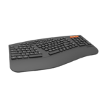 Meetion DirectorB Εργονομικός συνδυασμός ποντικιού + πληκτρολογίου (Μαύρο) - Image 2