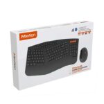 Meetion DirectorB Εργονομικός συνδυασμός ποντικιού + πληκτρολογίου (Μαύρο) - Image 6