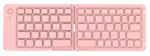 Meetion MT-BTK001 Αναδιπλούμενο Πληκτρολόγιο Ροζ