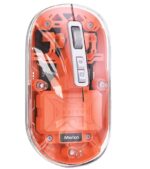 Meetion MT-BTM005 Ασύρματο Ποντίκι Πορτοκαλί - Image 4