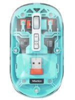 Meetion MT-BTM005 Ασύρματο Ποντίκι Πράσινο - Image 4