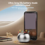 ATC-05S Mini Φορητό Ηχείο Ασημί - Image 13