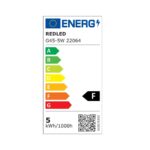 Redpoint ΣΦΑΙΡΙΚΟ LED Ε27 5W WARM - Image 2