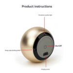 ATC-05S Mini Φορητό Ηχείο Ασημί - Image 8