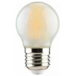 Redpoint ΣΦΑΙΡΙΚΟ LED FILAMENT Ε27 5W WARM ΜΑΤ