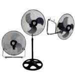 Redpoint ΑΝΕΜΙΣΤΗΡΑΣ 3 ΣΕ 1 (ΟΡΘΟΣΤΑΤΟΥ-ΕΠΙΔΑΠΕΔΙΟΣ-ΕΠΙΤΟΙΧΟΣ) 18" 85W ΜΑΥΡΟΣ