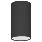 Redpoint 6141 BARBRA ΣΠΟΤ ΟΡΟΦΗΣ GU10 ΣΤΡΟΓΓΥΛΟ Φ56/100 ΜΑΥΡΟ ORNO