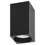 Redpoint 6142 BARBRA ΣΠΟΤ ΟΡΟΦΗΣ GU10 ΤΕΤΡΑΓΩΝΟ 56/56/100 ΜΑΥΡΟ ORNO