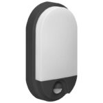 Redpoint 6147R NEFRYT ΦΩΤΙΣΤΙΚΟ LED ΕΞΩΤΕΡΙΚΟ ΟΒΑΛ+ΑΝΙΧΝ.ΚΙΝΗΣΗΣ&ΦΩΤΟΣ 119/212/44 ΜΑΥΡΟ 15W 4000K IP54 ORNO