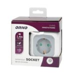 Redpoint 13144 ΠΟΛΥΠΡΙΖΟ ΚΥΒΟΣ ΜΕ 1,4m ΚΑΛΩΔΙΟ 3G1.5 4 ΘΕΣΕΩΝ + 2 USB ORNO - Image 2