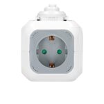 Redpoint 13144 ΠΟΛΥΠΡΙΖΟ ΚΥΒΟΣ ΜΕ 1,4m ΚΑΛΩΔΙΟ 3G1.5 4 ΘΕΣΕΩΝ + 2 USB ORNO - Image 6