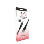 Redpoint ΚΑΛΩΔΙΟ USB TYPE-A ΣΕ LIGHTNING 1m ΜΑΥΡΟ