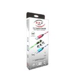 Redpoint ΜΑΓΝΗΤΙΚΟ ΚΑΛΩΔΙΟ USB ΦΩΤΙΖΟΜΕΝΟ 3 ΣΕ 1 (A ΣΕ C, MICRO, LIGHTNING) 1m ΠΡΑΣΙΝΟ