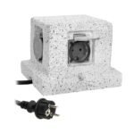 Redpoint 13186 ΠΟΛΥΠΡΙΖΟ ΚΗΠΟΥ ΡΗΤΙΝΗΣ "ΒΡΑΧΑΚΙ" 4 ΣΟΥΚΟ + 3 ΜΕΤΡΑ ΚΑΛΩΔΙΟ H07RN-F 3G1.5 IP44 ORNO