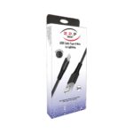 Redpoint ΚΑΛΩΔΙΟ USB TYPE-A ΣΕ LIGHTNING 2m ΜΑΥΡΟ