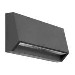 Redpoint 6191 ENYE ΦΩΤΙΣΤΙΚΟ ΕΞΩΤΕΡΙΚΟ ΕΠΙΤΟΙΧΟ LED 3W 4000K IP65 160/33/70 ΓΚΡΙ ORNO