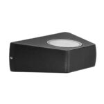 Redpoint 6192 KWEN ΦΩΤΙΣΤΙΚΟ ΕΞΩΤΕΡΙΚΟ ΕΠΙΤΟΙΧΟ LED 6W 4000K IP54 150/100/50 ΜΑΥΡΟ ORNO