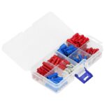 Redpoint 8114 ΣΕΤ ΑΚΡΟΔΕΚΤΕΣ MIXED ΚΥΛΙΝΔΡΙΚΟΙ & FAST ON 1mm ΕΩΣ 2,5mm 125 ΤΕΜΑΧΙΑ ORNO