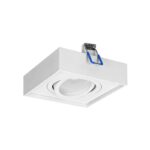 Redpoint 6168 ΣΠΟΤ ΧΩΝΕΥΤΟ GU10 ΤΕΤΡΑΓΩΝΟ ΚΙΝΗΤΟ 96/96/50 ΛΕΥΚΟ ORNO