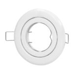 Redpoint 6176 ΣΠΟΤ ΧΩΝΕΥΤΟ GU10 ΣΤΡΟΓΓΥΛΟ ΚΙΝΗΤΟ Φ97/24 (ΚΟΠΗ Φ77) ΛΕΥΚΟ ORNO - Image 3