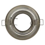 Redpoint 6176 ΣΠΟΤ ΧΩΝΕΥΤΟ GU10 ΣΤΡΟΓΓΥΛΟ ΚΙΝΗΤΟ Φ97/24 (ΚΟΠΗ Φ77) ΝΙΚΕΛ ΜΑΤ ORNO - Image 4