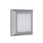 Redpoint THELMA ΑΠΛΙΚΑ ΚΗΠΟΥ LED ΤΕΤΡΑΓΩΝΗ ΕΠΙΤΟΙΧΗ 6W 3CCT ABS IP65 ΓΚΡΙ (Made In P.R.C)