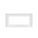 Redpoint KIARA ΑΠΛΙΚΑ ΚΗΠΟΥ LED ΠΑΡΑΛΛΗΛΟΓΡΑΜΜΗ ΕΠΙΤΟΙΧΗ 6W 3CCT ABS IP65 ΛΕΥΚΗ