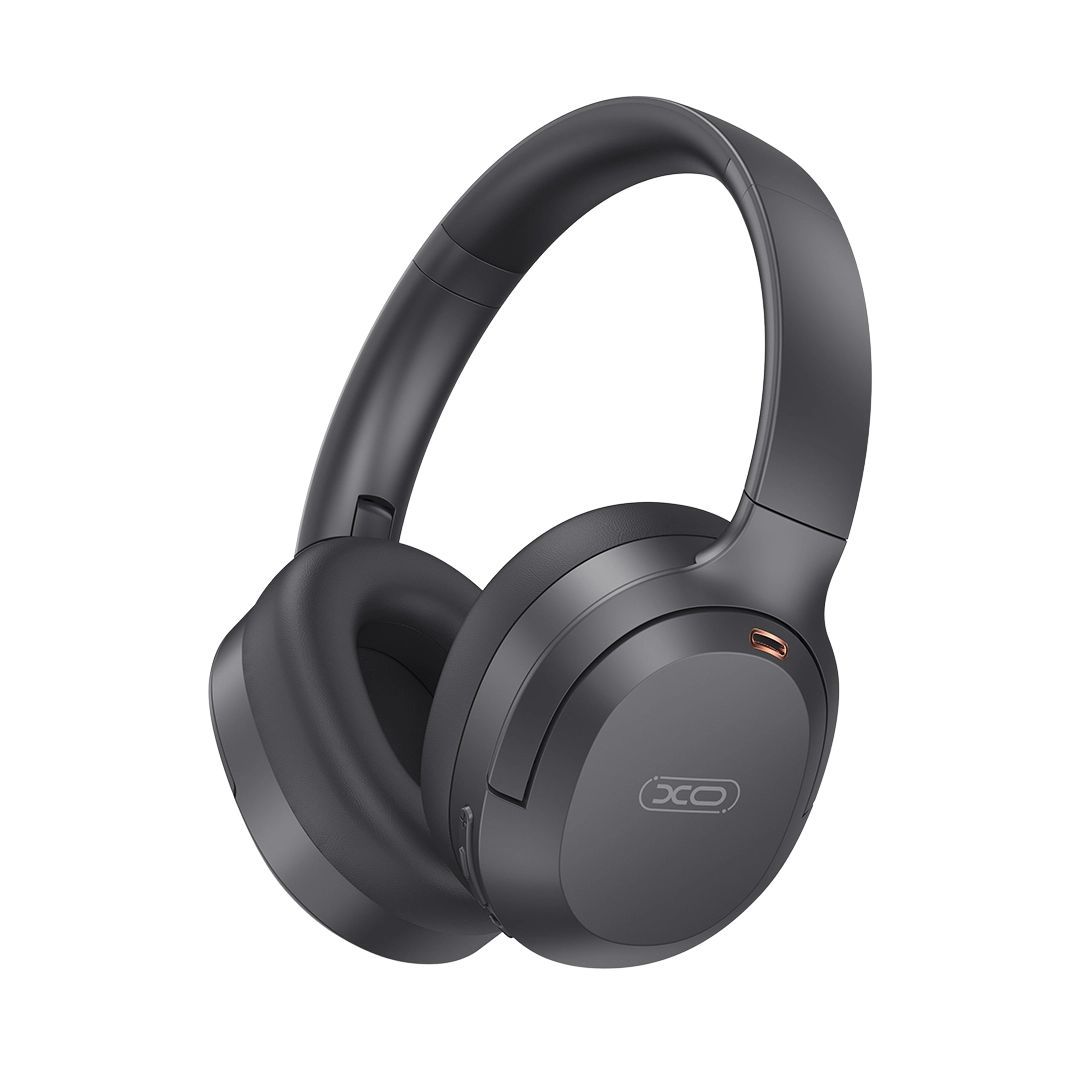 2_3_18 XO BE53 Ακουστικά Κεφαλής Bluetooth Tough Style με Περιστρεφόμενη Στέκα & ANC Μαύρα - Image 1
