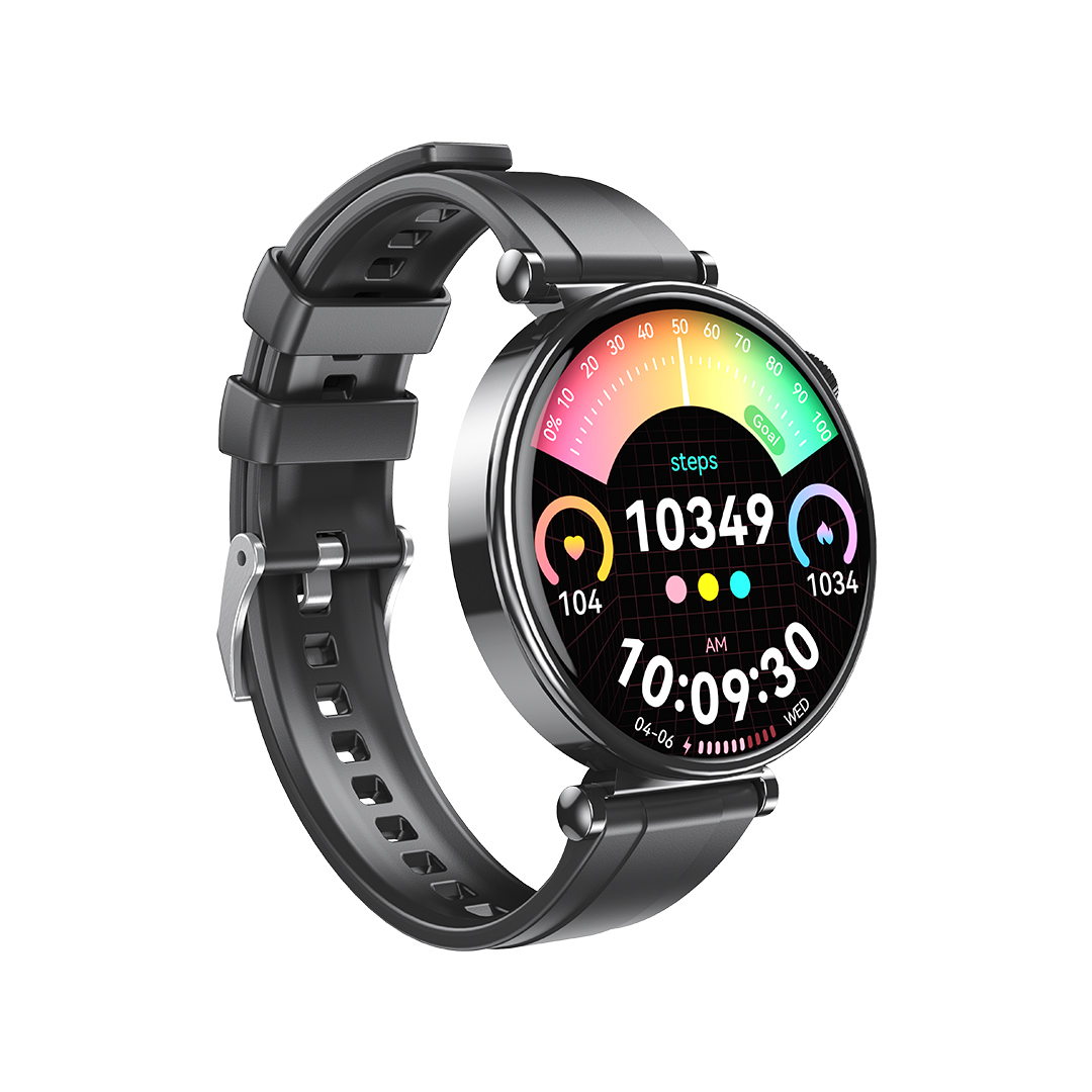 2_7_ XO GT4 mini AMOLED Smart Αθλητικό Ρολόι SmartWatch Μαύρο - Image 1