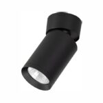 Redpoint "DONNA" ΜΑΥΡΟ SPOT ΟΡΟΦΗΣ ΑΝΑΔΙΠΛΟΥΜΕΝΟ+ΕΞΤΡΑ ΧΡΥΣΟ ΔΑΧΤΥΛΙΔΙ 1xGU10 ΑΛΟΥΜΙΝΙΟ (Made In P.R.C)