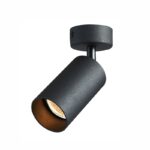 Redpoint "DEBY 1" ΜΑΥΡΟ SPOT ΟΡΟΦΗΣ ΜΕ ΒΡΑΧΙΟΝΑ 1xGU10 ΑΛΟΥΜΙΝΙΟ (Made In P.R.C)