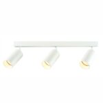 Redpoint "DEBY 3" ΛΕΥΚΟ SPOT ΟΡΟΦΗΣ ΜΕ ΒΡΑΧΙΟΝΑ 3xGU10 ΑΛΟΥΜΙΝΙΟ (Made In P.R.C)