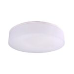 Redpoint "RONDO" ΣΤΡΟΓΓΥΛΗ ΠΛΑΦΟΝΙΕΡΑ LED Φ280 ΜΕ ΕΠΙΛΟΓΗ 12-18-24W & 3 CCT IP54 ΛΕΥΚΗ (κατασκευή Κίνα)