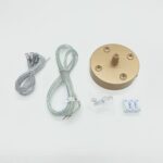 Redpoint ΞΥΛΟ ΑΞΕΣΟΥΑΡ ΚΡΕΜΑΣΤΗΣ ΤΟΠΟΘΕΤΗΣΗΣ ΓΙΑ ΦΩΤΙΣΤΙΚΑ "JANE" & "BELIZE" Φ10 ΜΕ 4 ΝΤΙΖΕΣ - Image 2